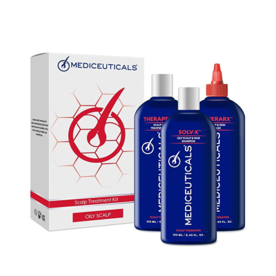 Mediceuticals Advanced Hair Restoration Scalp Treatment Kit Pakket Oily Scalp 1Pakket