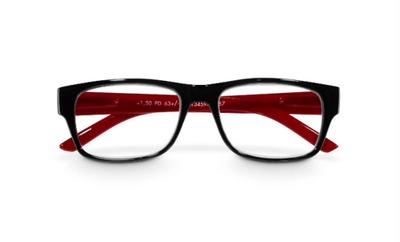 Hama Leesbril +2.0 dtp Zwart/Rood