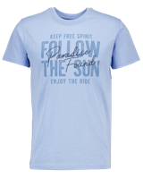 T-shirt - Blauw - thumbnail