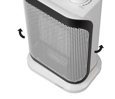 Eurom Sub-heat 1500 Heater Keramische kachel Wit