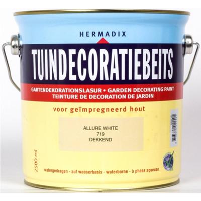 Tuindecoratiebeits 719 allure white 2500 ml Hermadix - Hermadix