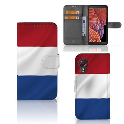 Samsung Galaxy Xcover 5 | Bookstyle Case | Nederlandse Vlag