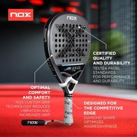 Padel Racket Nox LA10 Quantum 12K 2025 - thumbnail
