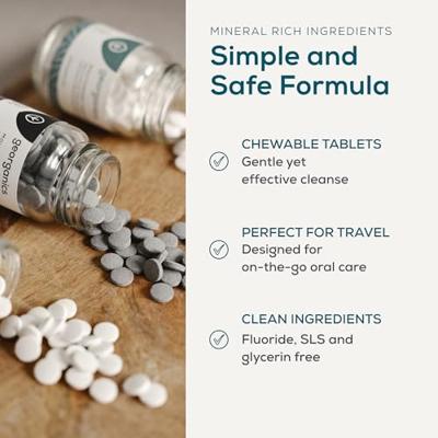 Georganics Toothpaste tablets english peppermint 120 Tabletten
