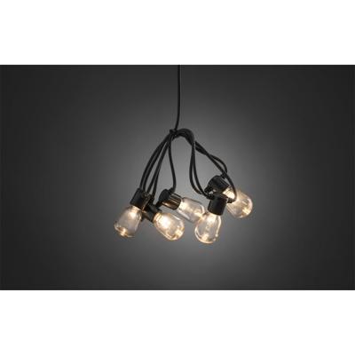 LED feestverlichting helder warmwit 4.75 meter - 20 lampen 40 LEDs