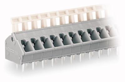 WAGO 256-402 Veerkrachtklemblok 2.50 mm² Aantal polen 2 Grijs 1 stuk(s)