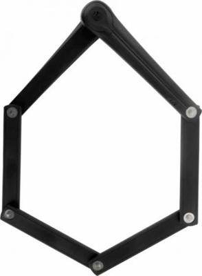 Axa Vouwslot fold 100 cm met houder zwart