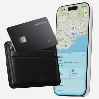 Nomad Find My Tracking card Pro - Black