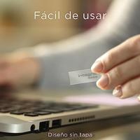 Integral ARC USB stick 2.0, 64 GB, zilver - thumbnail