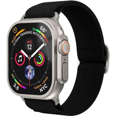 Vonmählen Classic Nylon Loop For Apple Watch 40 - 41 - 42mm One Size Black