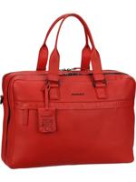 Burkely Minimal Mason Double Zip Laptopbag 15,6''-Red - thumbnail
