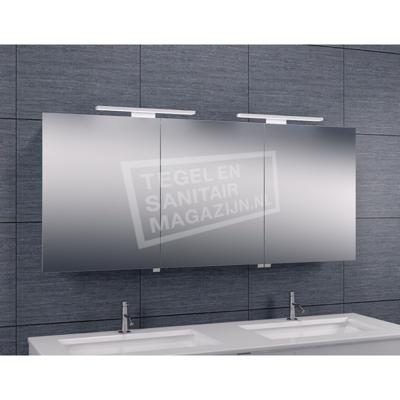 Wiesbaden Luxe spiegelkast +Led verlichting 140x60x14 cm