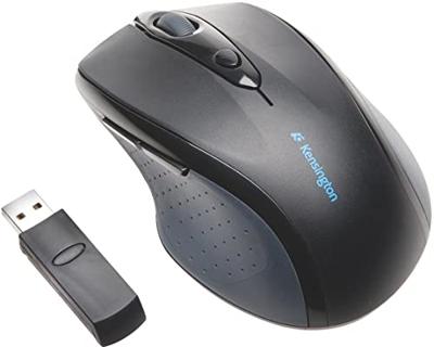 Kensington pro fit wireless full size muis (zwart, 800 - 1600 dpi)