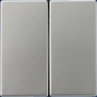 Jung ES2995 Serieschakelaar, Serietoets Afdekking 1-voudig RVS 1 stuk(s) - thumbnail