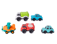 BIO Toys Bioplastic auto en vliegset (5 delig) - thumbnail