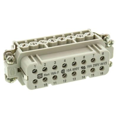 HARTING 09200162812 Businzetstuk Han® A 16 + PE Schroeven 1 stuk(s) Piece HARTING 09200162812 Businzetstuk Han® A 16 + PE Schroeven 1 stuk(s) Piece