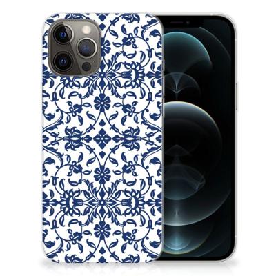 iPhone 12 Pro Max | TPU Case | Flower Blue