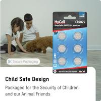 HyCell Knoopcel CR2025 3 V 6 stuk(s) 140 mAh Lithium CR2025 - thumbnail