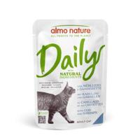Almo Nature Daily met kabeljauw en garnalen natvoer kat (70 g) 60 x 70 g - thumbnail