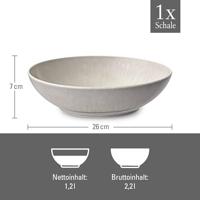 LIKE BY VILLEROY & BOCH - Perlemor Sand - Bowl 26,5cm - thumbnail