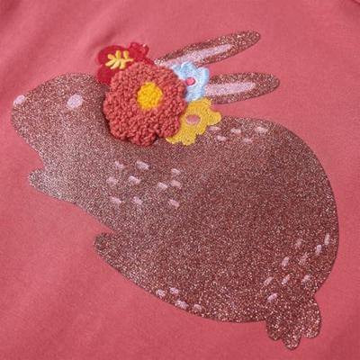 Kindershirt met lange mouwen 116 oudroze Kindershirt met lange mouwen 116 oudroze