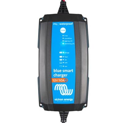 VICTRON Blauwe slimme oplader IP65 - 12V - 10A met DC-connector - thumbnail