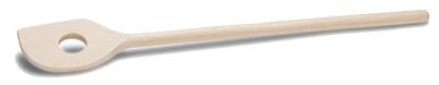Patisse pollepel met gat hout 30cm