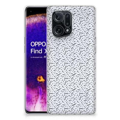 OPPO Find X5 | TPU bumper | Stripes Dots