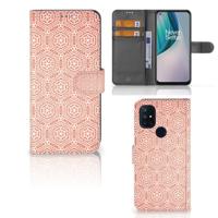 OnePlus Nord N10 | Telefoon Hoesje | Pattern Orange - thumbnail