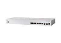 Cisco Business CBS350-8XT Managed Switch | 8 10GE poorten | 2x10G-SFP+ gedeeld | beperkte levenslange garantie voor hardware (CBS350-8XT-EU) - thumbnail