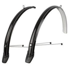 Polisport Spatbordset 28"/ 51 mm towny - zwart