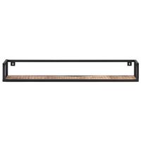 VidaXL Wandschappen 2 st 120 cm ruw mangohout - thumbnail