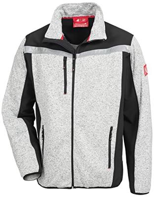 NITRAS SAFETY softshelljacke "motion tex plus 7192" knitted softshell jacket. motion tex plus gray NITRAS SAFETY softshelljacke "motion tex plus 7192" knitted softshell jacket. motion tex plus gray