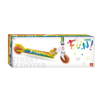 Mondo - Scooter / 2 -Wiel opvouwbare kussen - Rainbow - Arc -en -Ciel