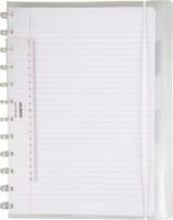 Schrift adoc a4 lijn 144pag 90gr 6 tabbladen | 8 stuks - thumbnail