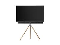 One For All 65 TV Stand Tripod Oak & Silver grey TV-voet In hoogte verstelbaar, Zwenkbaar 81,3 cm (32) - 165,1 cm (65) Zwenkbaar, In hoogte verstelbaar, - thumbnail