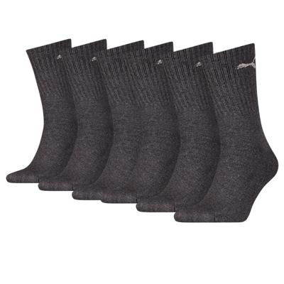 Puma Sportsokken Antraciet 6-pack-35/38