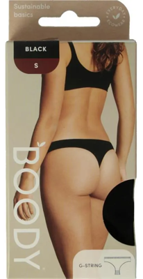 Boody G-string Zwart S Boody G-string Zwart S