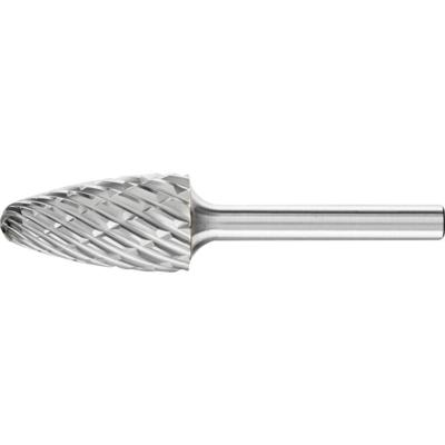 PFERD TOOLS 21117987 Freesstift Ronde boog Lengte 70 mm Afmeting, Ø 16 mm Werklengte 30 mm Schachtdiameter 6 mm