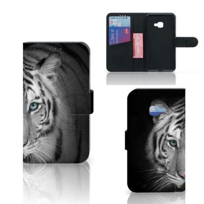 Samsung Galaxy Xcover 4 | Xcover 4s | Telefoonhoesje | Met pasjeshouder | Tijger Samsung Galaxy Xcover 4 | Xcover 4s | Telefoonhoesje | Met pasjeshouder | Tijger