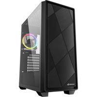 Sharkoon VS8 RGB Black midi tower behuizing - thumbnail