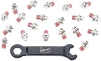 CONTEC mtb pedaal pins "r-pins+" ct pedal pins r-plus steel silver 20pcs in.key - thumbnail