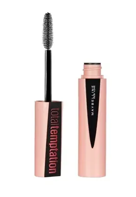 Maybelline Total Temptation - 01 Very Black - Zwart - Verzorgende Volume Mascara met Kokosextract - 8,6 ml