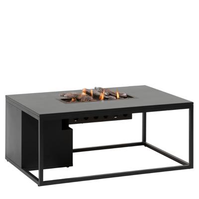 Cosiloft 120 zwart/zwart 120x80x47 cm- - Aluminium- Cosi Fires