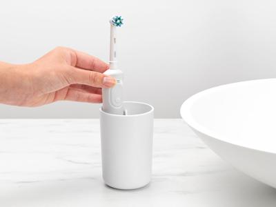 Brabantia ReNew tandenborstelhouder met inzet white