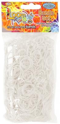 Loom Twister loombandjes junior rubber wit 603 delig