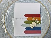 Sizzix • thinlits die set card label fold-a-long - thumbnail