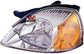 Koplamp rechts H4 enkel vanaf 2002 , Oranje Knipperlicht inclusief MOTOR 8316962