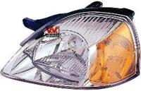 Koplamp rechts H4 enkel vanaf 2002 , Oranje Knipperlicht inclusief MOTOR 8316962 - thumbnail