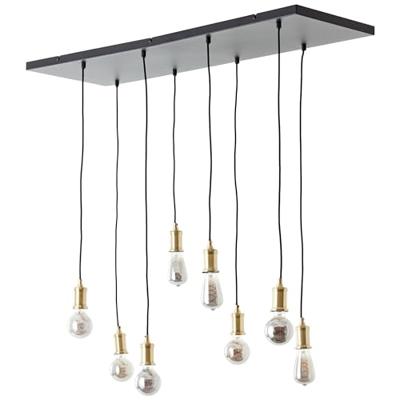 Brilliant HanglampDarcia met 8 pendels - 99815/06